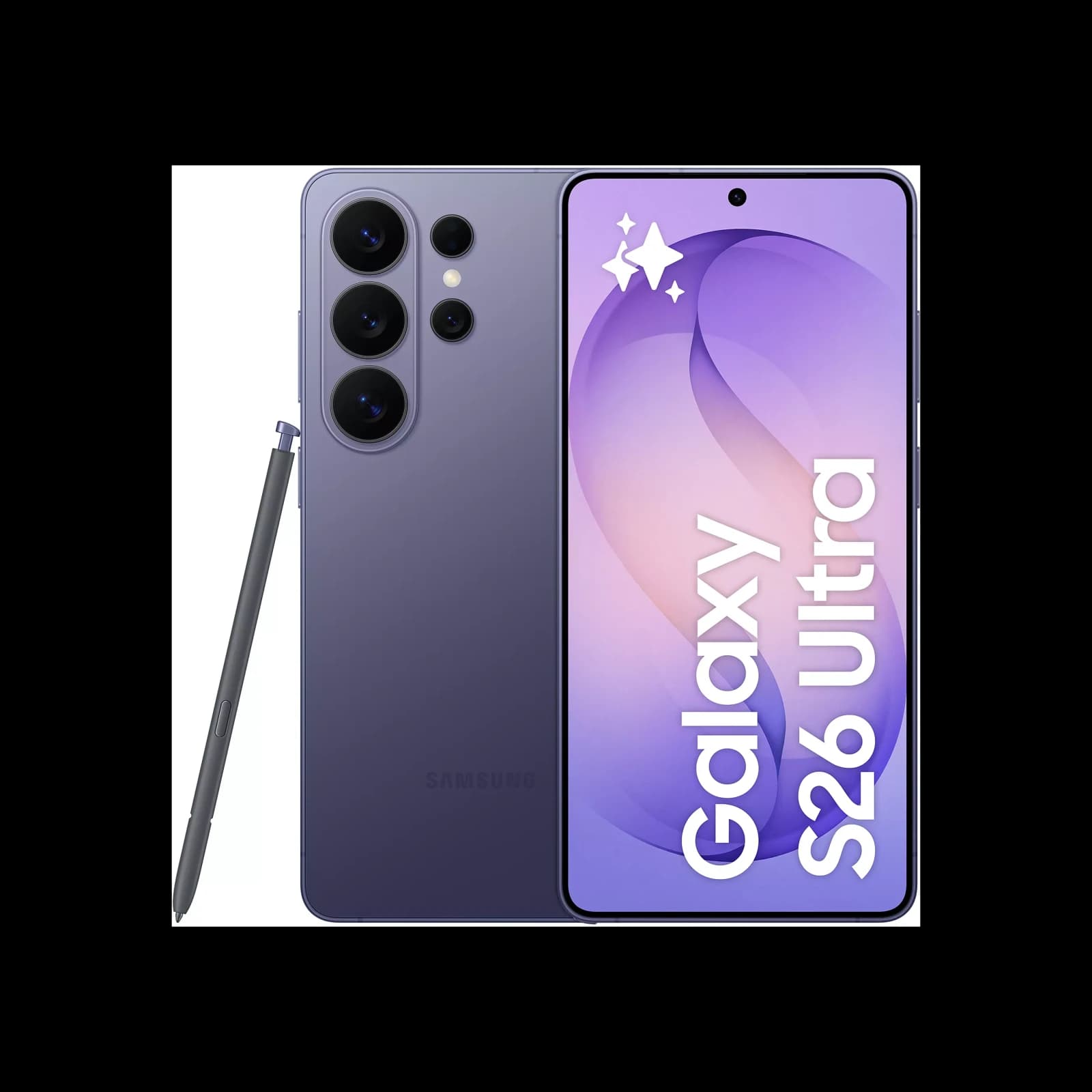 Samsung Galaxy S26 Ultra Violet avec S Pen