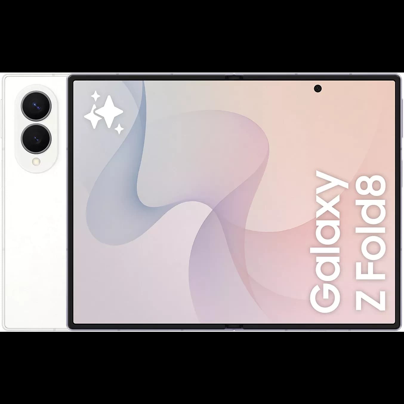 Samsung Galaxy Z Fold8 Blanc déplié